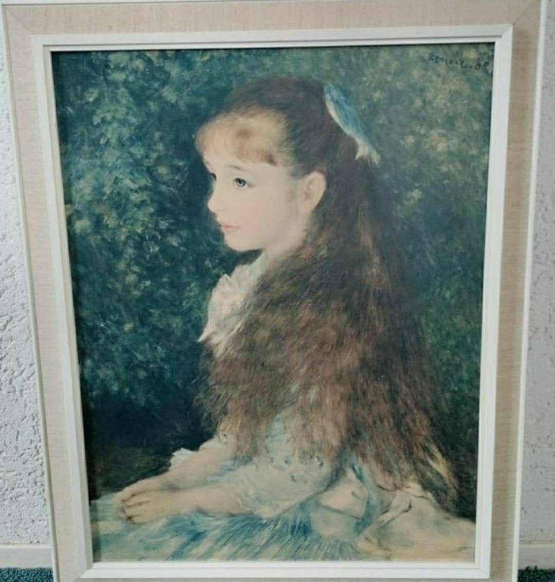 Schilderij,Portret,Irène Cahen-D'Anvers,1880,Canvas,Lijst, Ingelijst, Doek, Portret of Personen, Realistisch