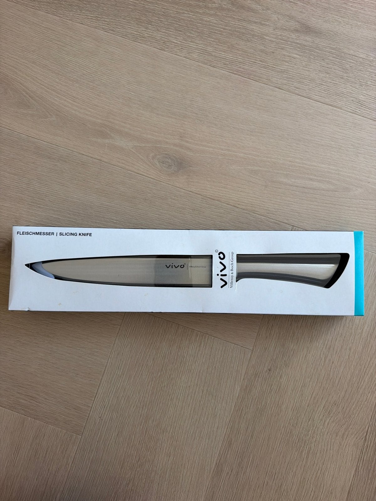 Vivo Villeroy & Boch Messen - Vleesmes, Santoku, Koksmes, Nieuw, Ophalen of Verzenden, Rvs of Chroom, Los bestek