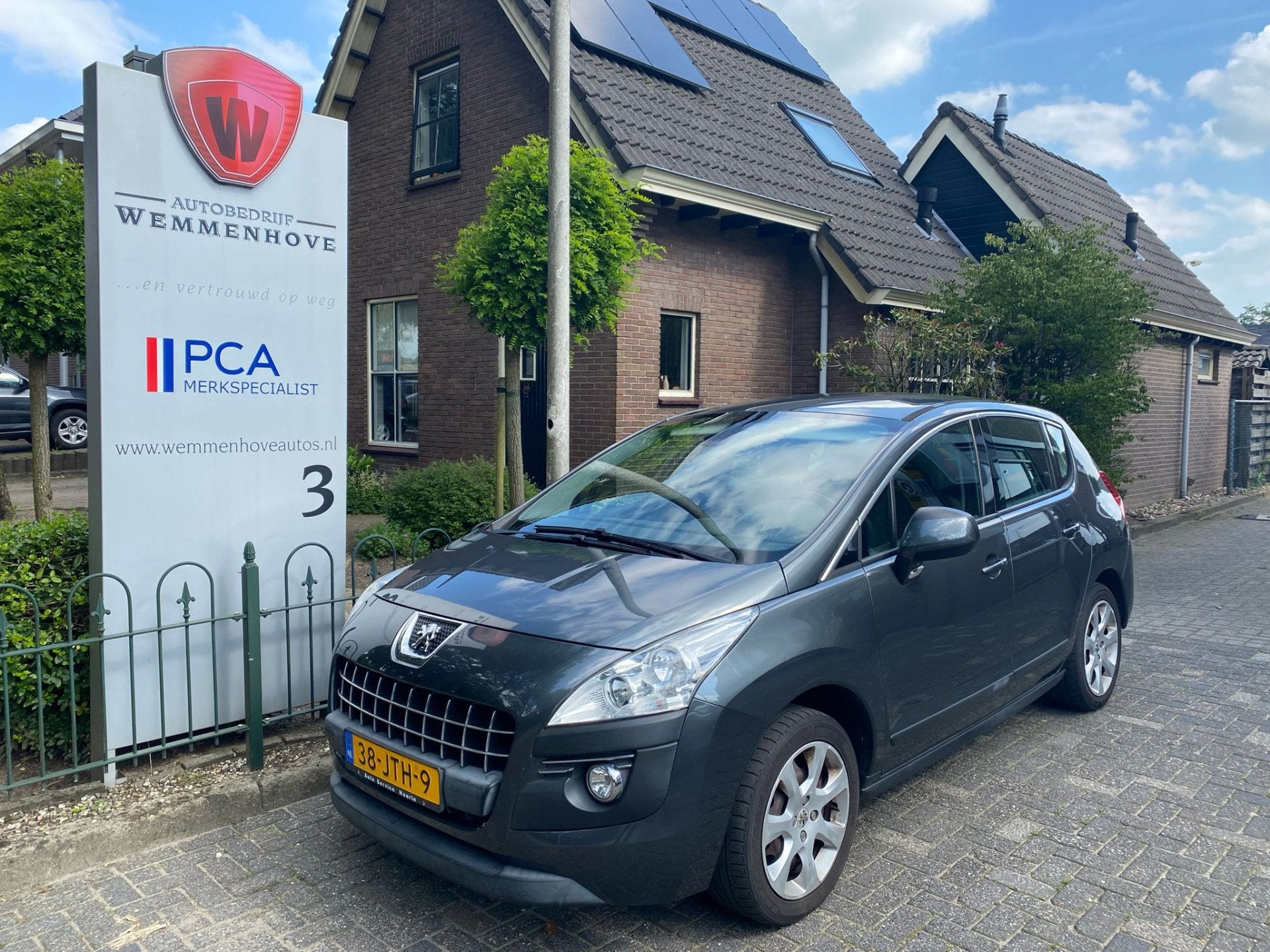 Peugeot 3008 1.6 VTi ST Airco-Ecc/Navi/El.ramen/CV/Mistl., Voorwielaandrijving, Stof, Gebruikt, 4 cilinders