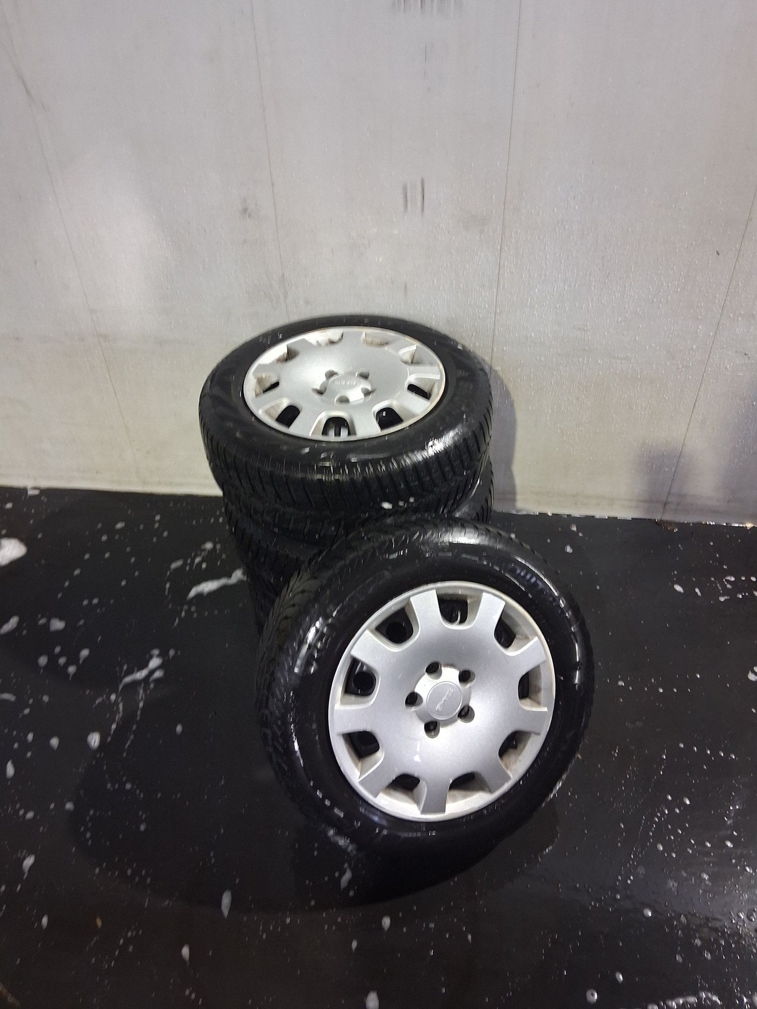 Te koop Saab 9-3 velgen set + winterbanden, Auto-onderdelen, Banden en Velgen, Gebruikt, 15 inch, -, -