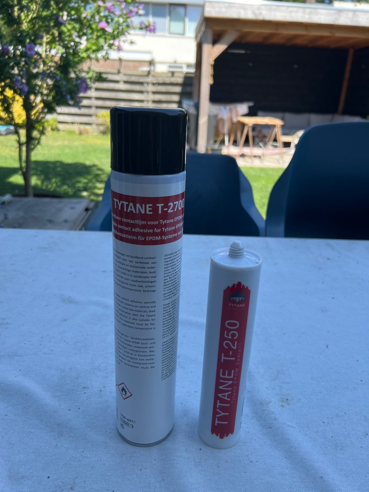 Tytane T-2700 Contactlijm & T-250 EPDM Sealant, Doe-het-zelf en Verbouw, Overige Doe-het-zelf en Verbouw, Nieuw, Ophalen