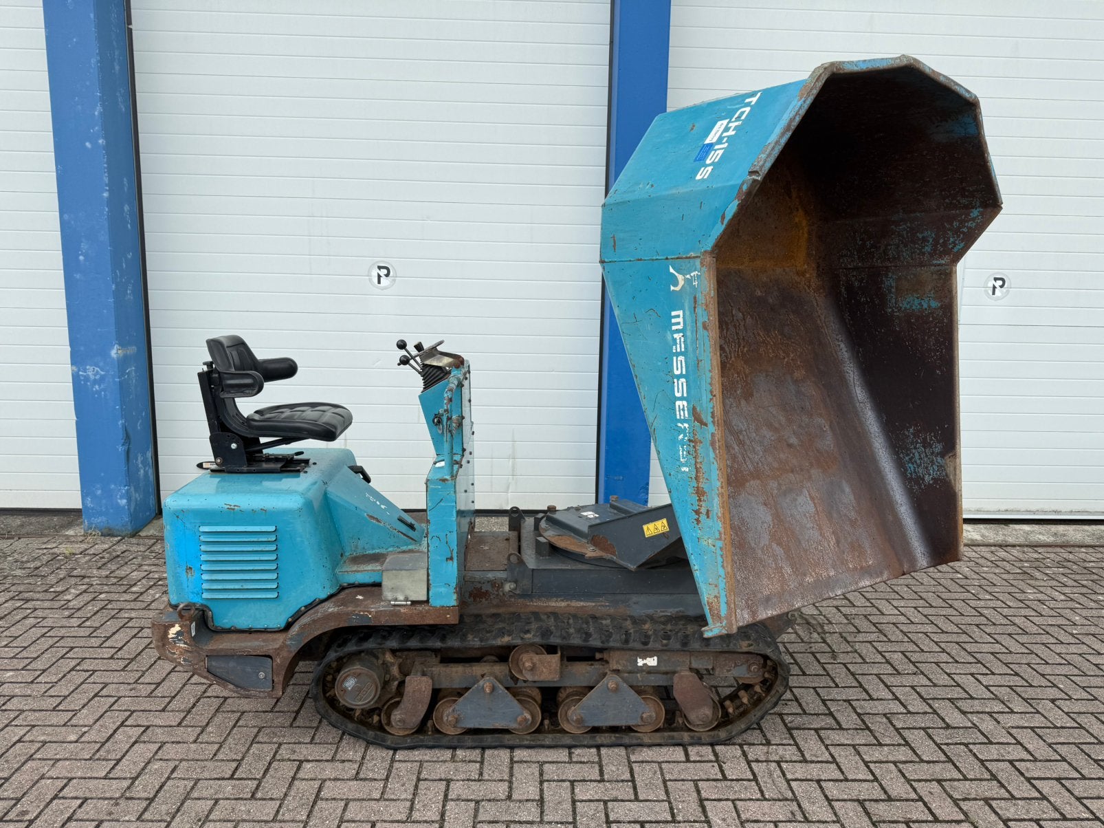 Messersi Rupsdumper TCH-15, Ophalen, Dumper
