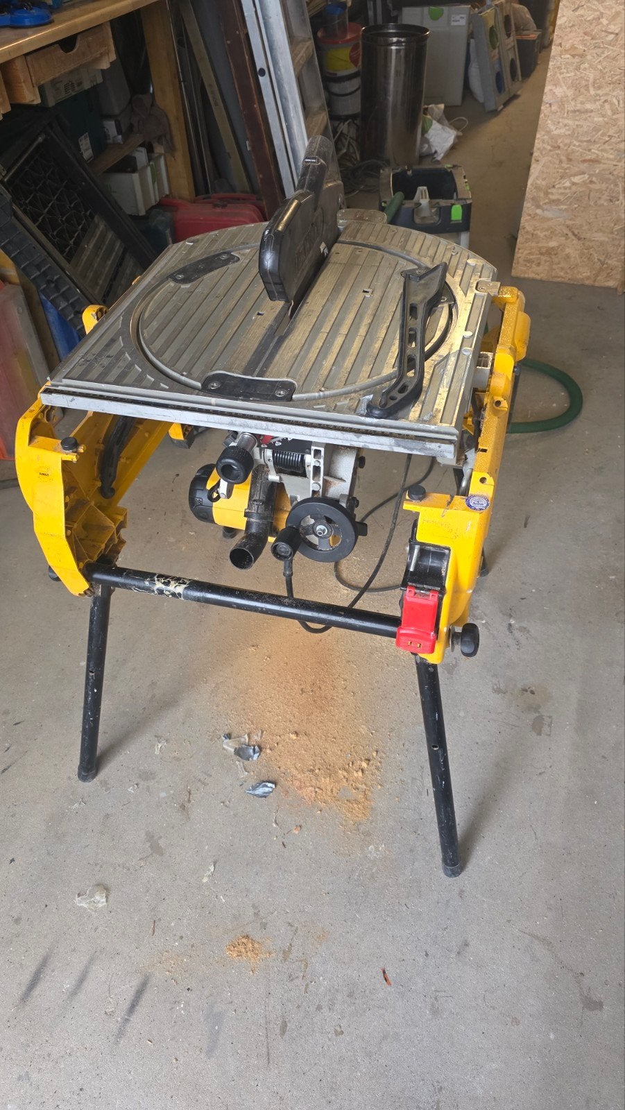 DeWalt D27107 Afkortzaag/Tafelzaag - Krachtige 2000W, Ophalen, Gebruikt, DeWalt, 70 mm of meer