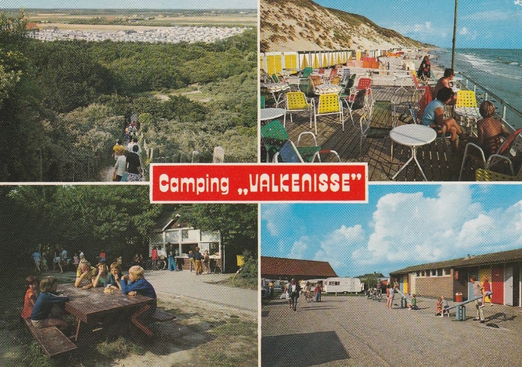 BIGGEKERKE Camping Valkenisse, Verzenden, 1960 tot 1980, Gelopen, Zeeland