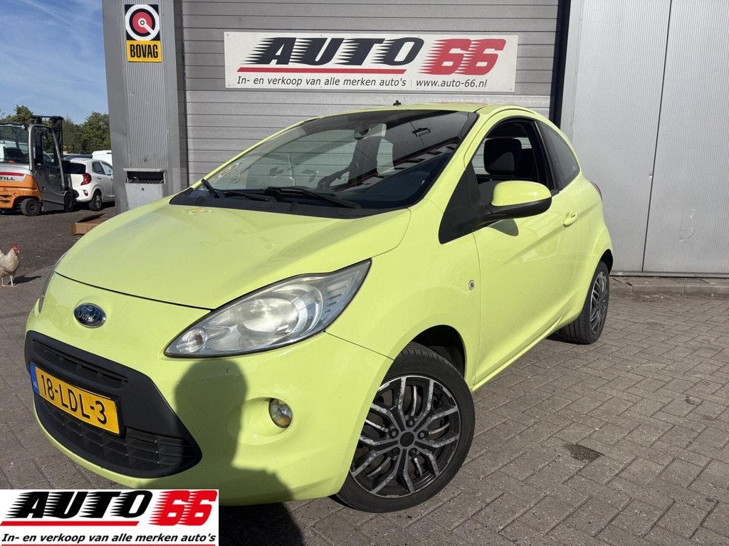 Ford Ka 1.2 Limited AIRCO APK tot 07-2027, Voorwielaandrijving, Stof, Gebruikt, 4 cilinders