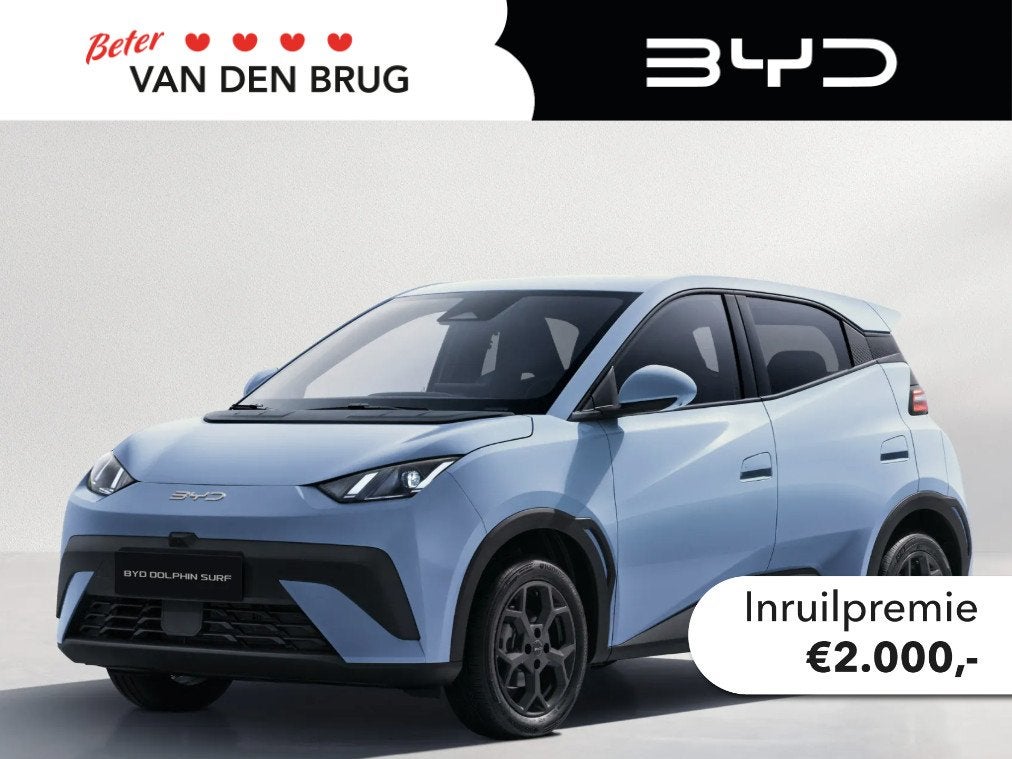 BYD DOLPHIN SURF Comfort 43 kWh | Wordt verwacht | 310km WLT, Auto's, BYD, 156 pk, Blauw, 1365 kg, Nieuw