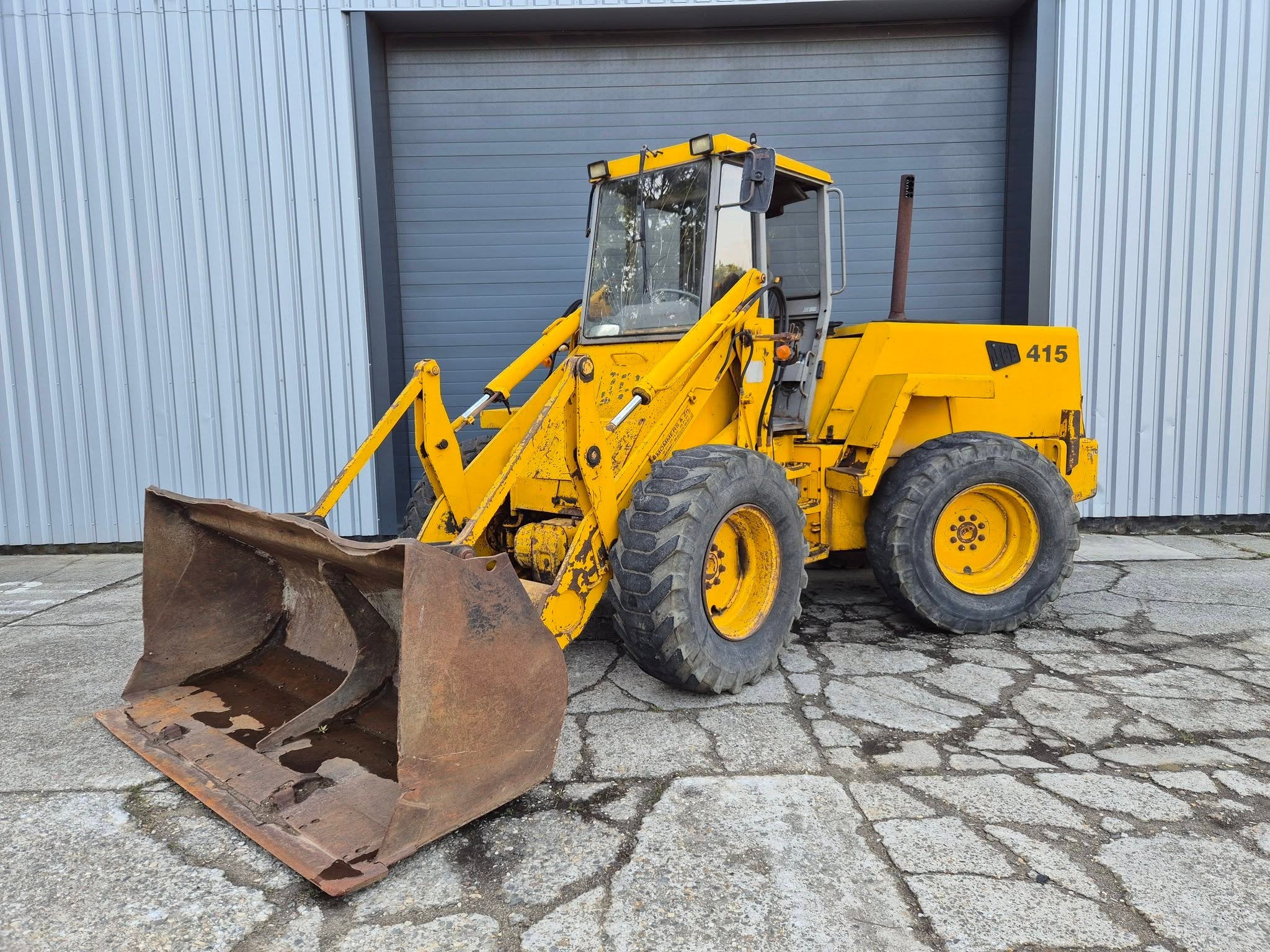 JCB 415 Wiellader - Shovel (Marge), Wiellader of Shovel