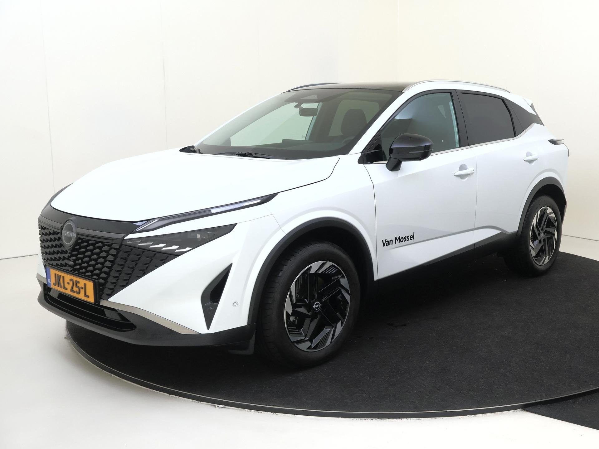 Nissan Qashqai 1.5 e-Power N-Connecta | Apple Carplay & Andr, Stof, 1498 cc, 2 kWh, Wit