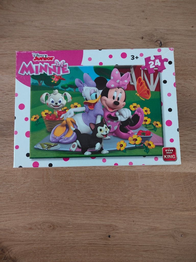 Disney junior kinder puzzel, Ophalen of Verzenden, 10 tot 50 stukjes, Gebruikt, 6 jaar of ouder