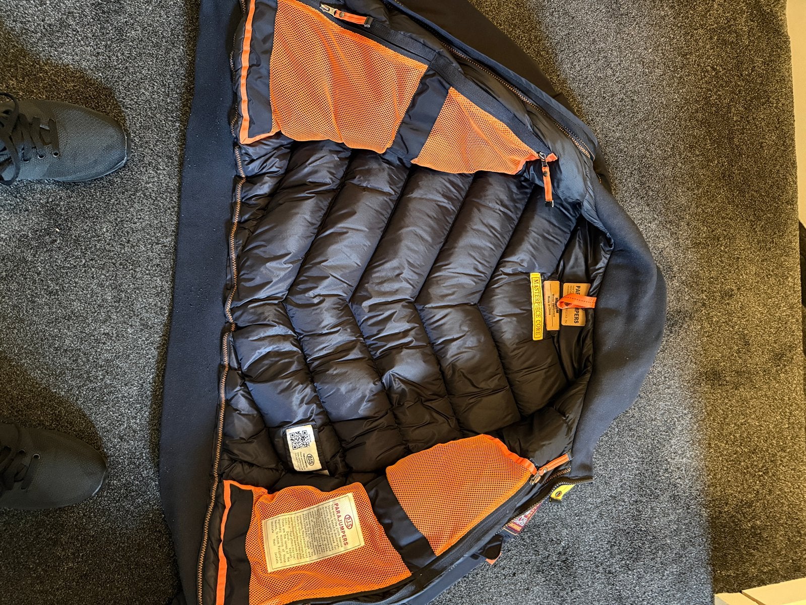 Parajumpers winter jas., Kleding | Heren, Ophalen of Verzenden, Zo goed als nieuw, Maat 48/50 (M), Blauw