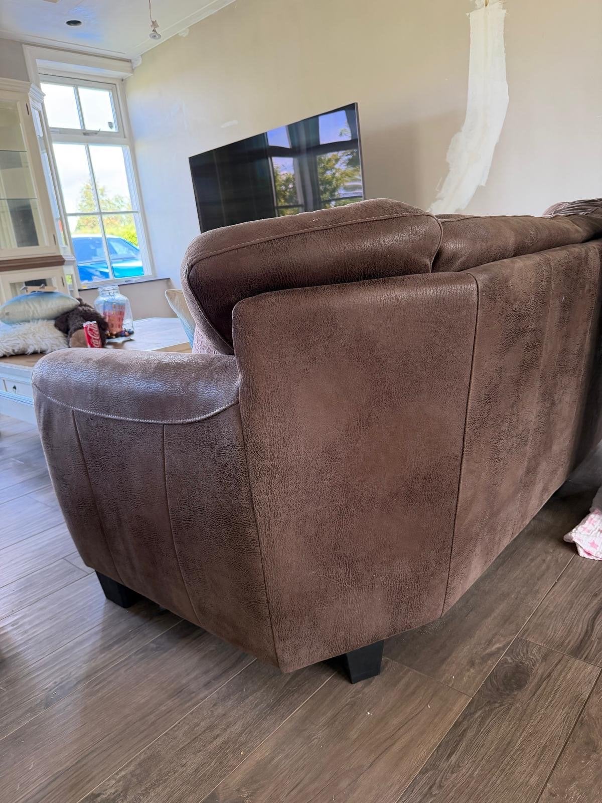 Foto 4 van Complete landelijke zithoek: 2-zits, 3-zits, fauteuil, hocke