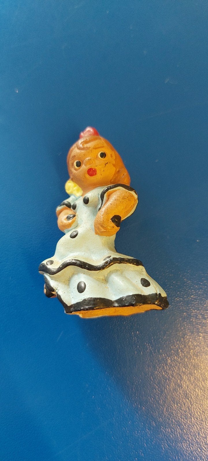 Spaanse danseres. Miniatuur, Antiek en Kunst, Ophalen of Verzenden