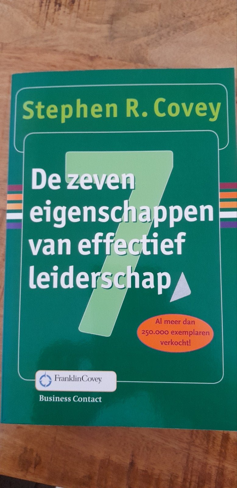 De zeven eigenschappen van effectief leiderschap, Ophalen of Verzenden, Zo goed als nieuw, Management, Stephen R. Covey