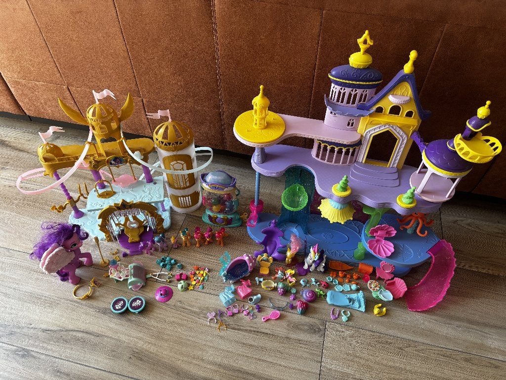 My Little Pony Kasteel / grote partij, Ophalen of Verzenden, Gebruikt