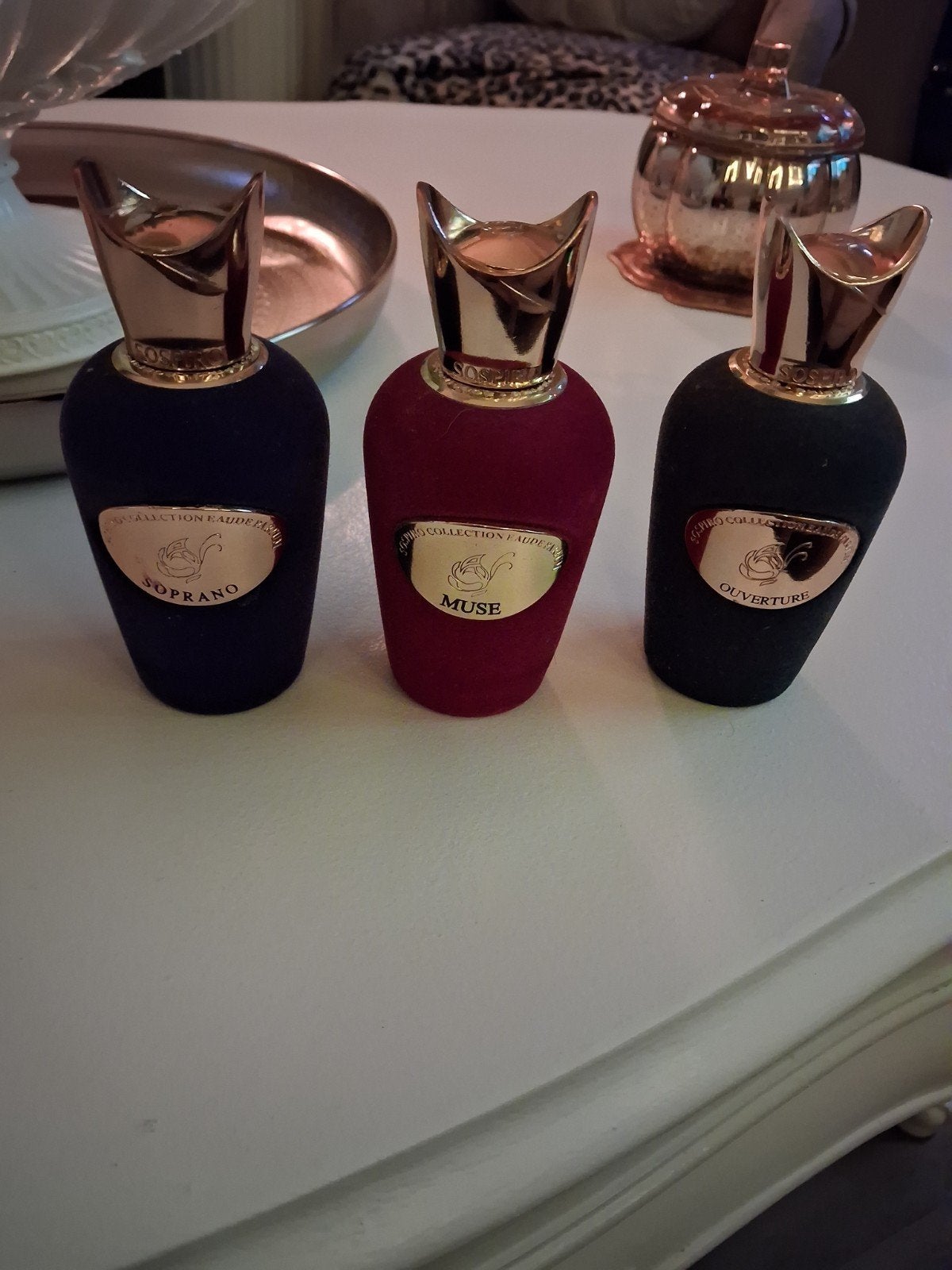 Sospiro Soprano, Muse, Ouvertüre - Luxe Parfums, Ophalen of Verzenden, Zo goed als nieuw