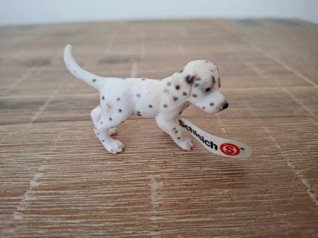 Schleich 16347 -1 Dalmatier pup met label, Ophalen of Verzenden, Zo goed als nieuw