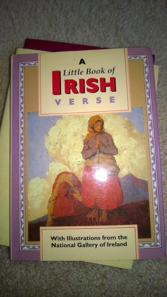 Boek - 537 - Irish verse, Ophalen of Verzenden, Zo goed als nieuw