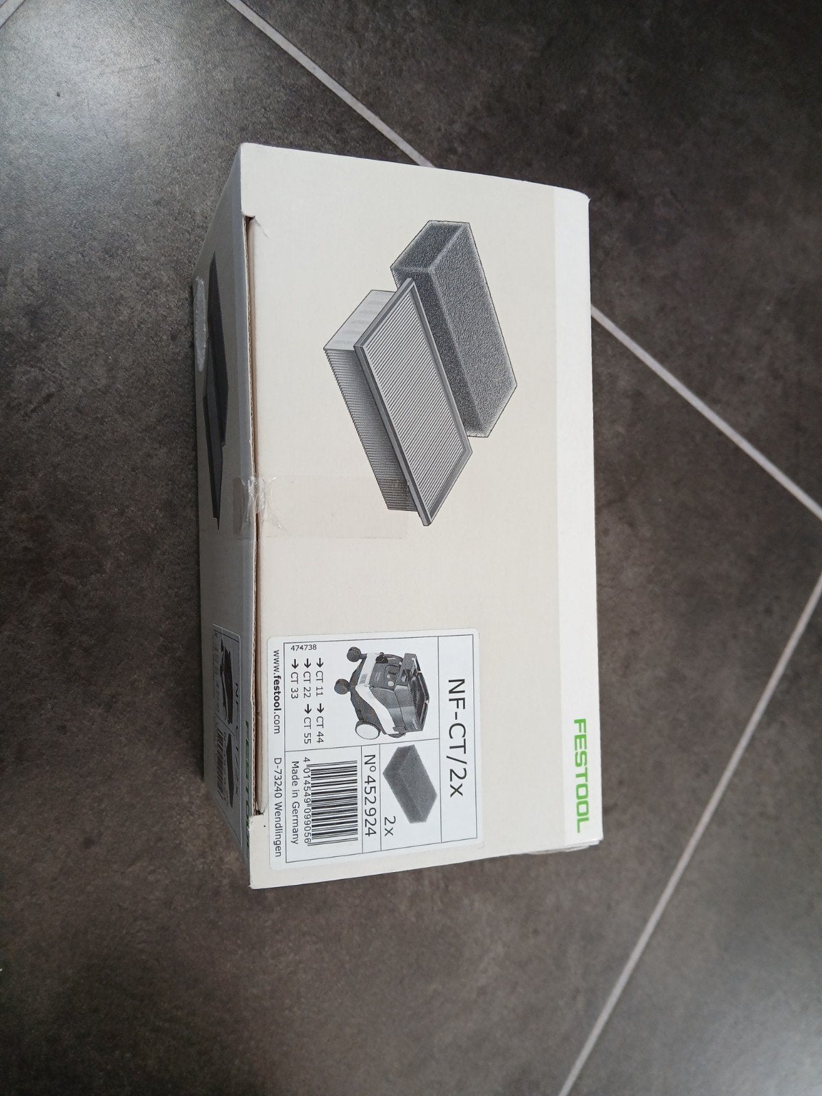 festool nf-ct/2 452924, Ophalen of Verzenden, Nieuw
