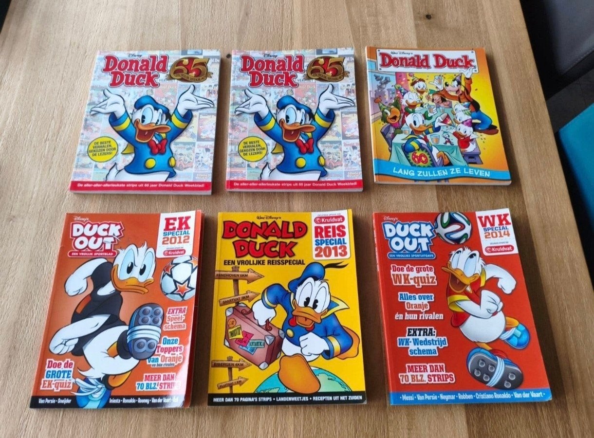 Donald Duck, Meerdere comics, Ophalen of Verzenden, Gelezen, Europa