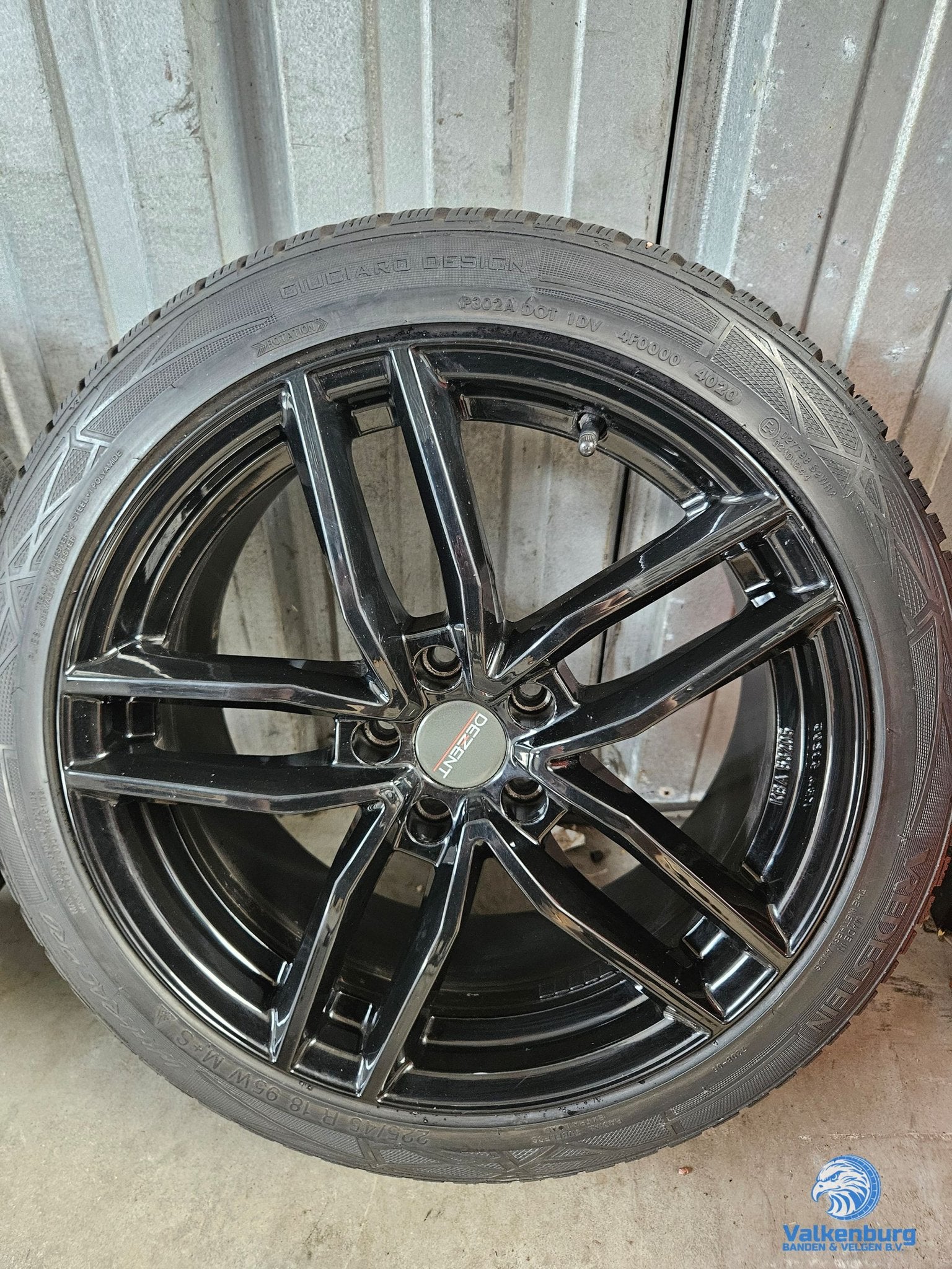 7-8mm! Volvo S60 V60 Polestar Ford Puma Transit Mondeo 18 in, Auto-onderdelen, Banden en Velgen, 18 inch, Gebruikt, -, -