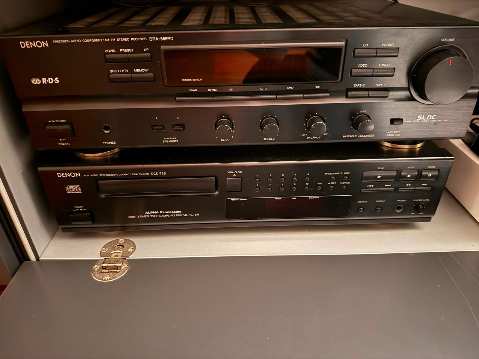 Denon AM / FM steroe receiver DRA-565, Ophalen, Gebruikt, Denon, 60 tot 120 watt
