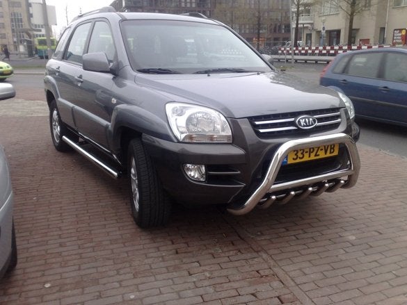 Kia Sportage 2004-2010 Sidebars rechte buis, Niet ingevuld, Niet ingevuld, Niet ingevuld