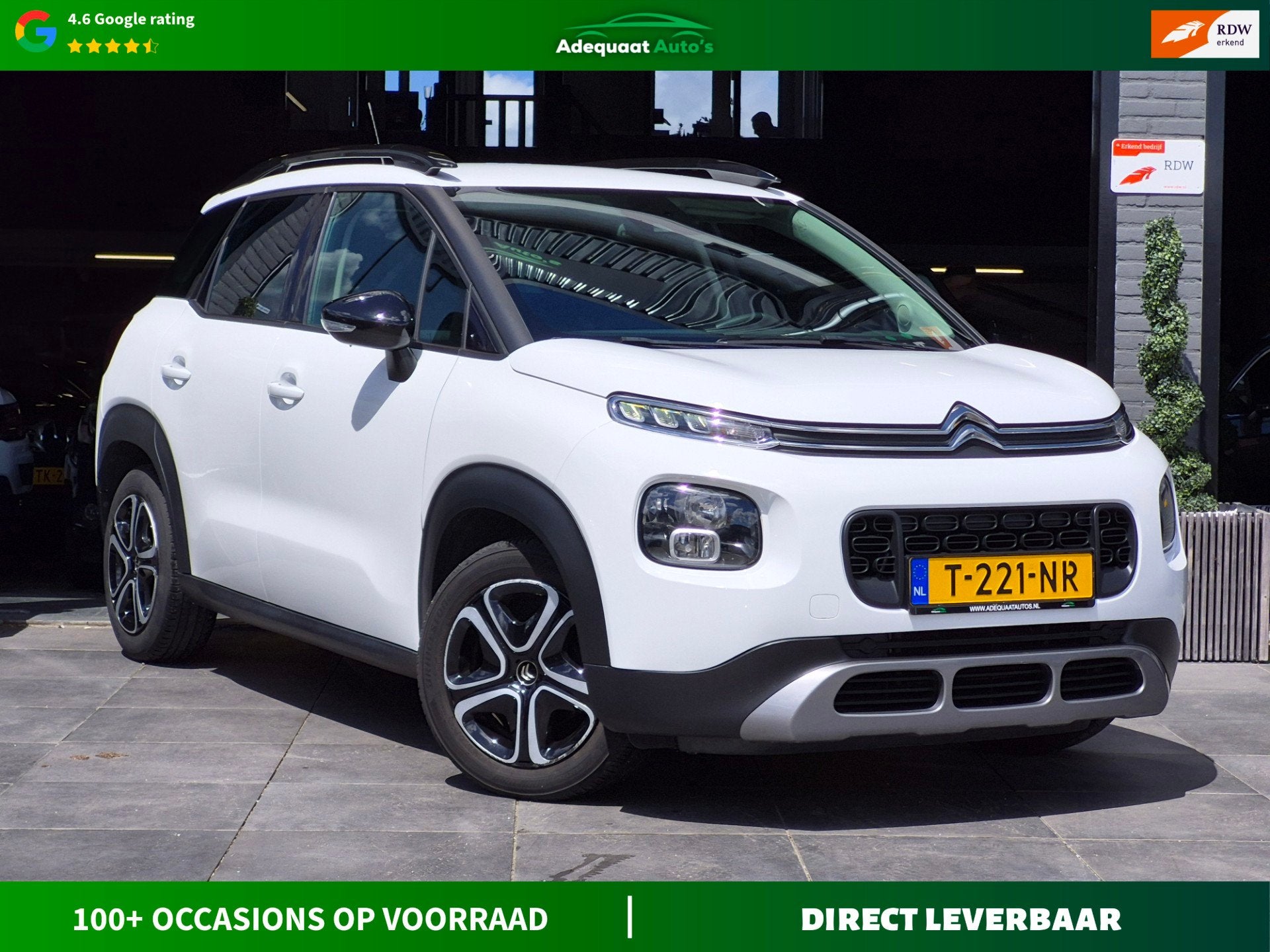Citroen C3 Aircross 1.2 PureTech Feel Carplay|Cruise|Airco, Voorwielaandrijving, Gebruikt, 1199 cc, Met garantie (alle)