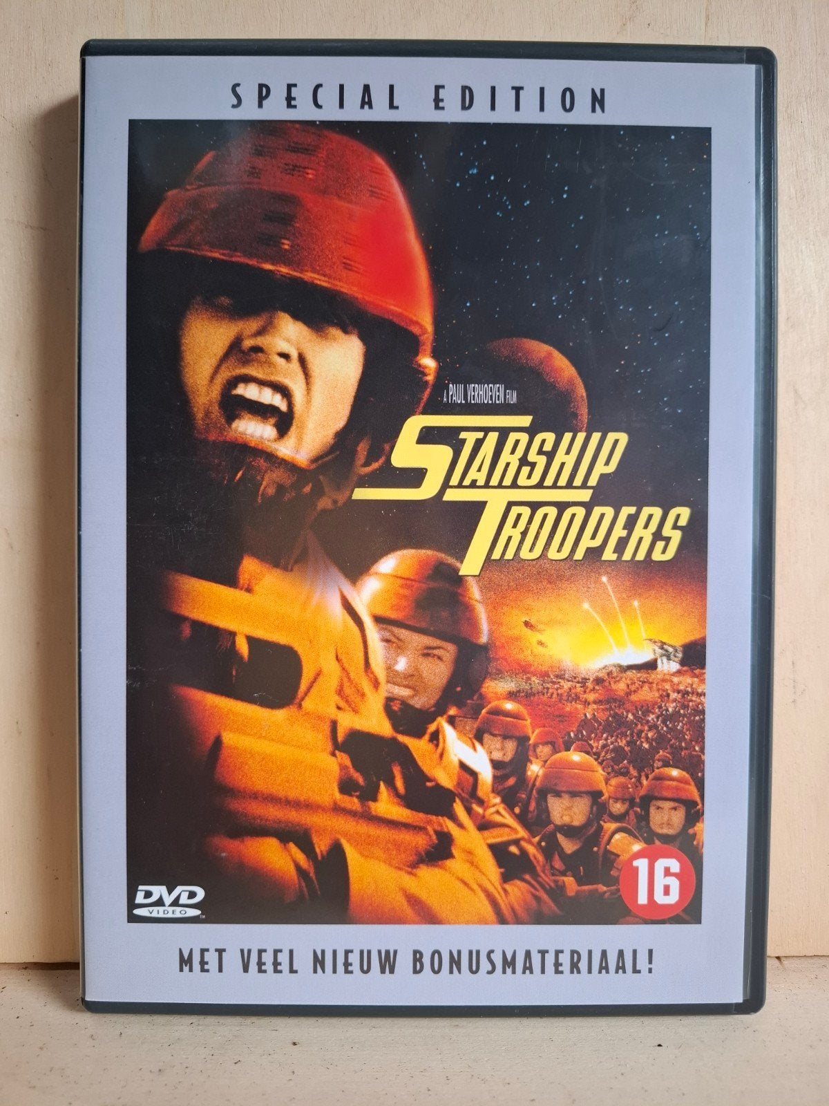 Starship Troopers (1997) Classic Actie Sci-fi - DVD, Engels, Bonusmateriaal, Vanaf 16 jaar, Nederlands