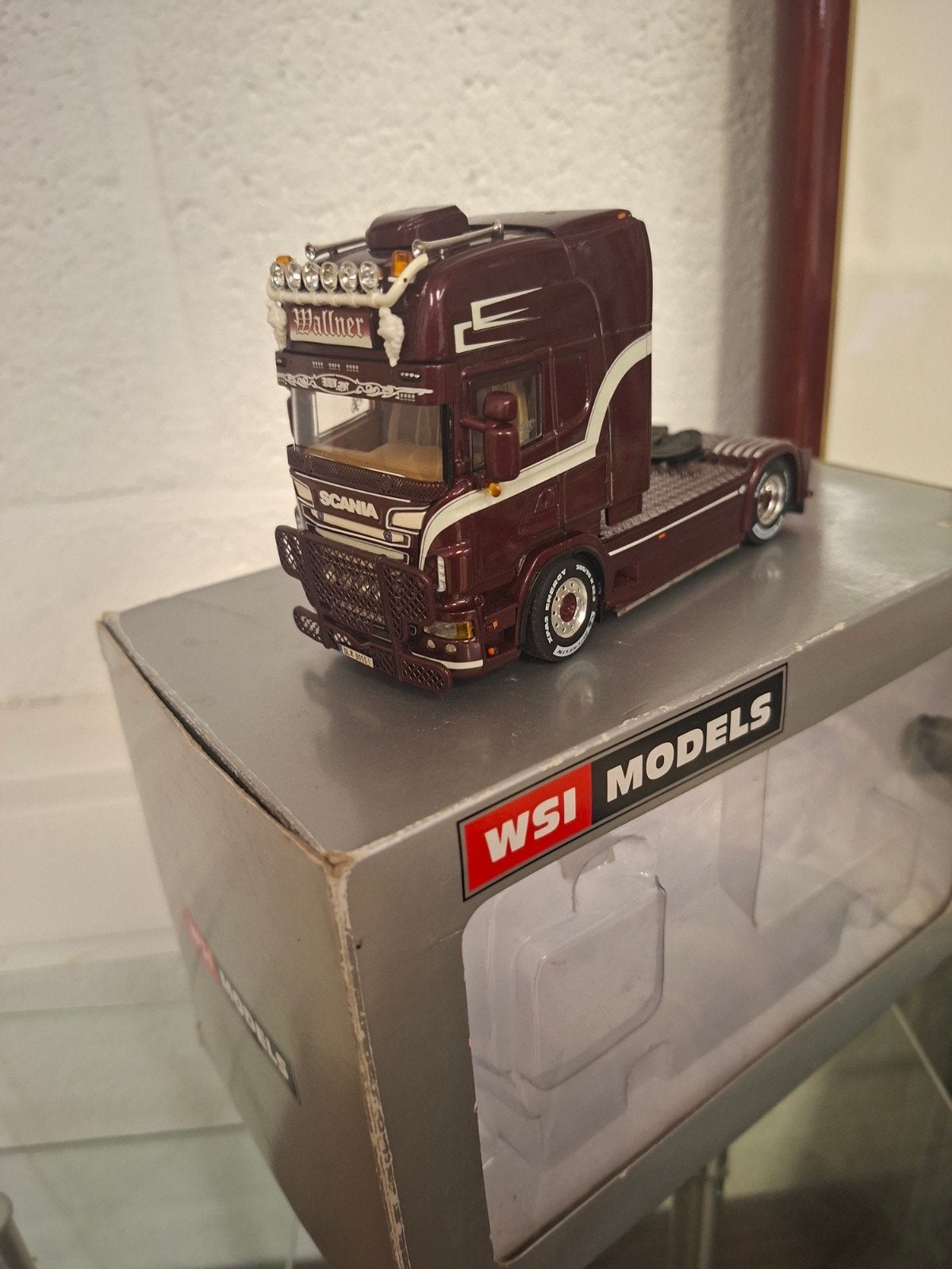 WSI Scania R620 Van Walner - Mooi model, Ophalen of Verzenden, Zo goed als nieuw, 1:32 tot 1:50
