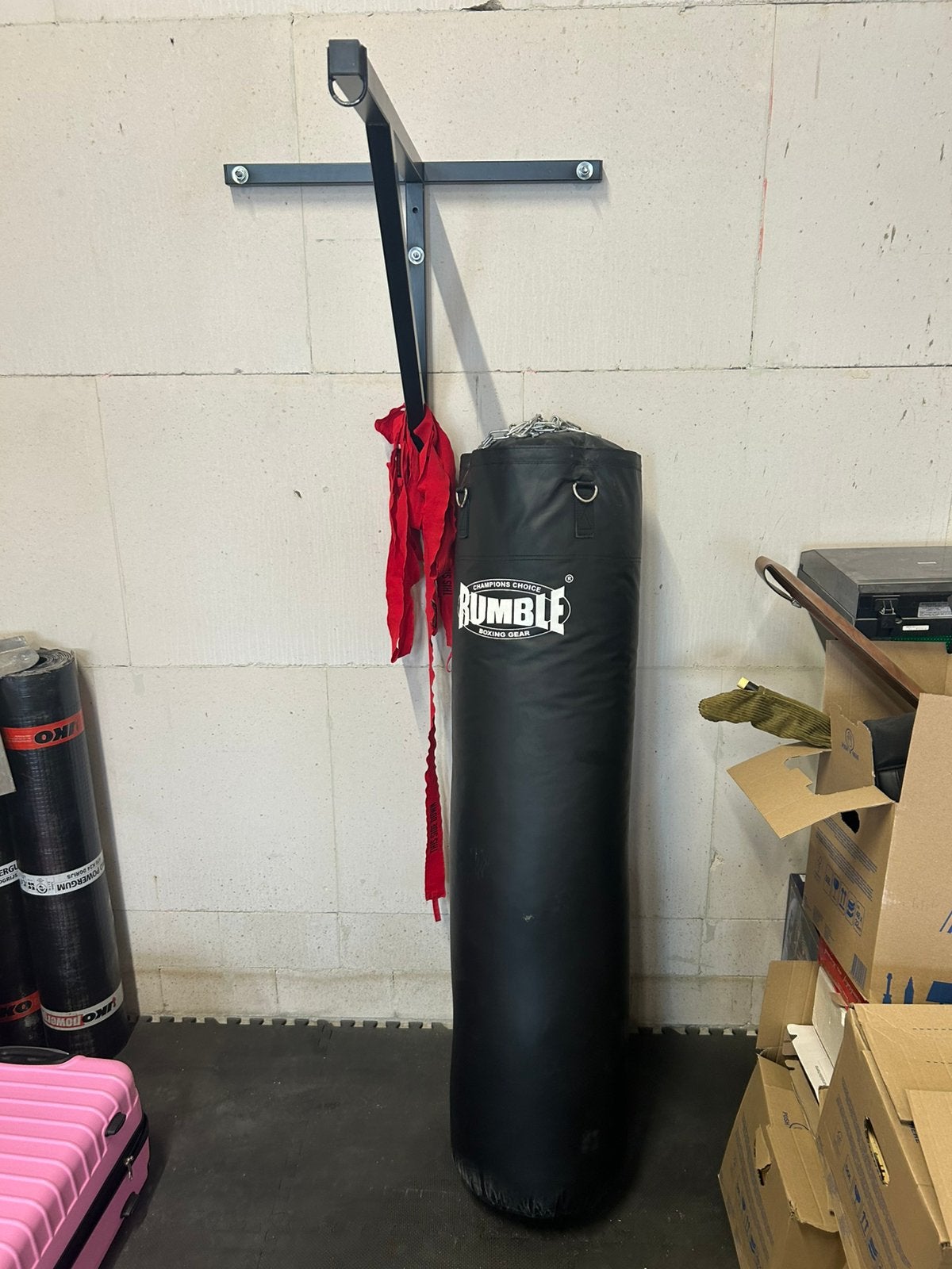 Rumble bokszak, Sport en Fitness, Boksen, Ophalen, Zo goed als nieuw, Bokszak
