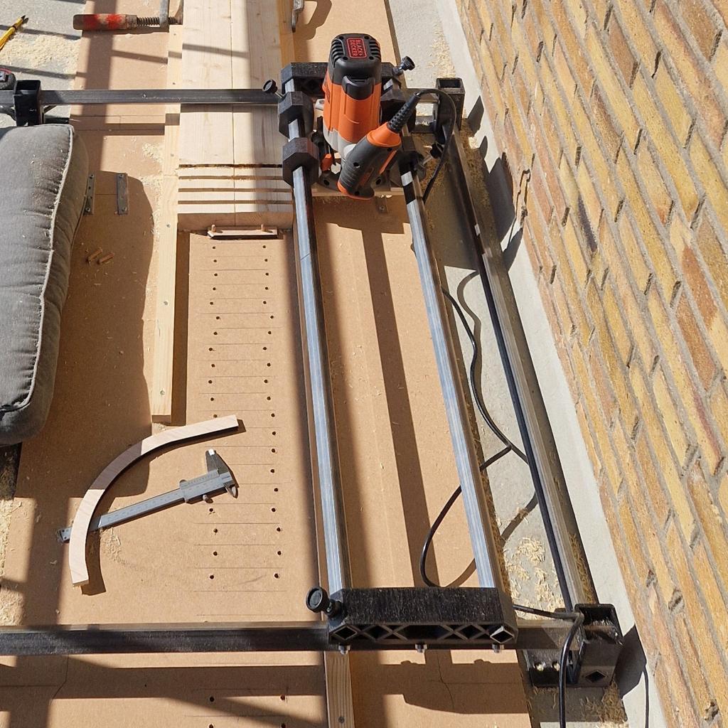Universele bovenfrees geleider tafel - Nieuw, Ophalen of Verzenden, Nieuw, Bovenfrees