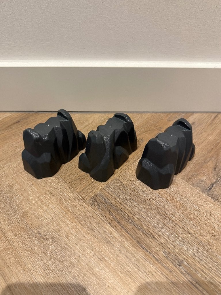 Heel goed 3x grijs Brio houten trein rots pilaar steun set, Ophalen of Verzenden, Zo goed als nieuw