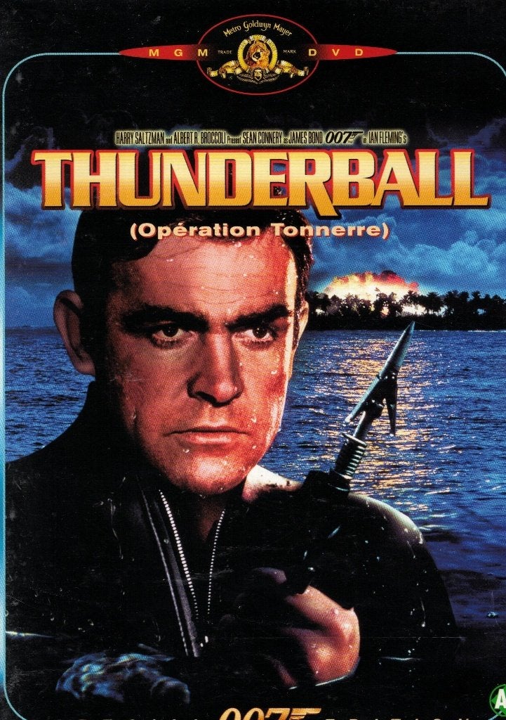 Thunderball - James Bond - 007 ( MGM ), 1960 tot 1980, Engels, Nederlands, Ophalen of Verzenden