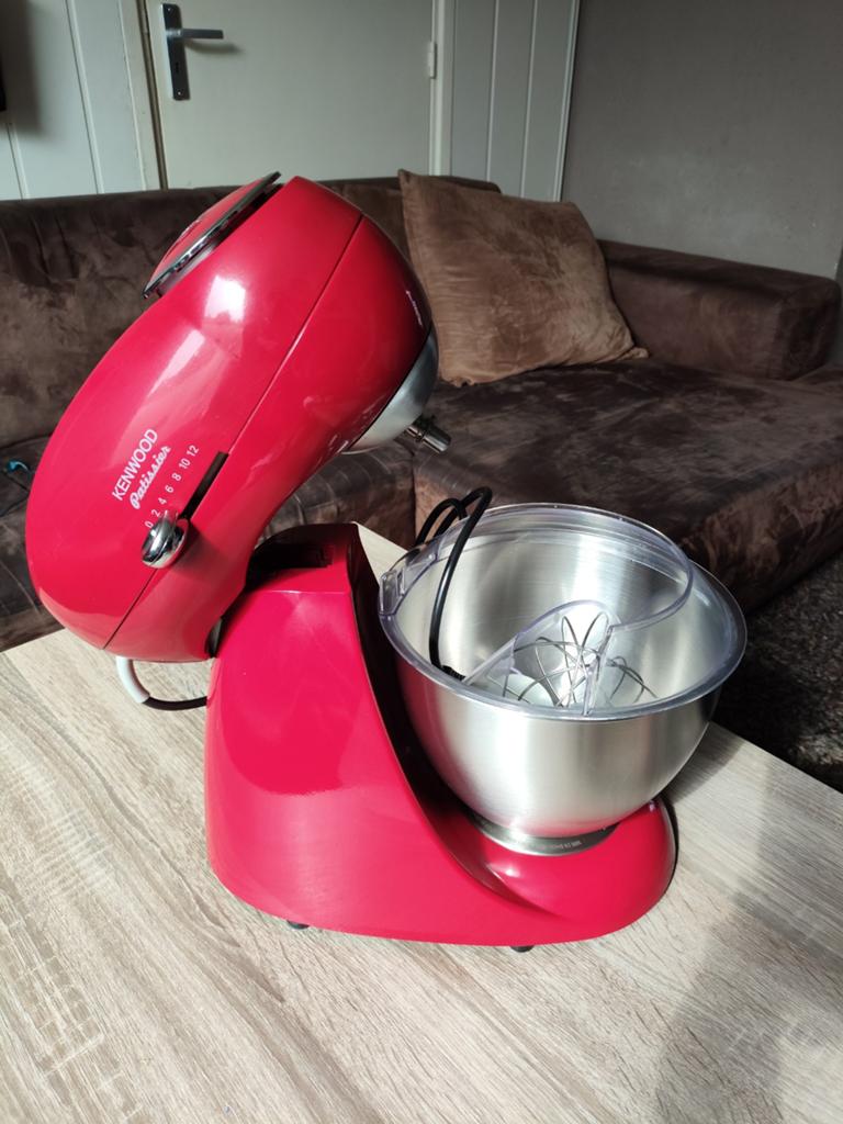 Gloednieuwe Kenwood Patissier, Ophalen, 4 liter of meer, Nieuw, 3 snelheden of meer