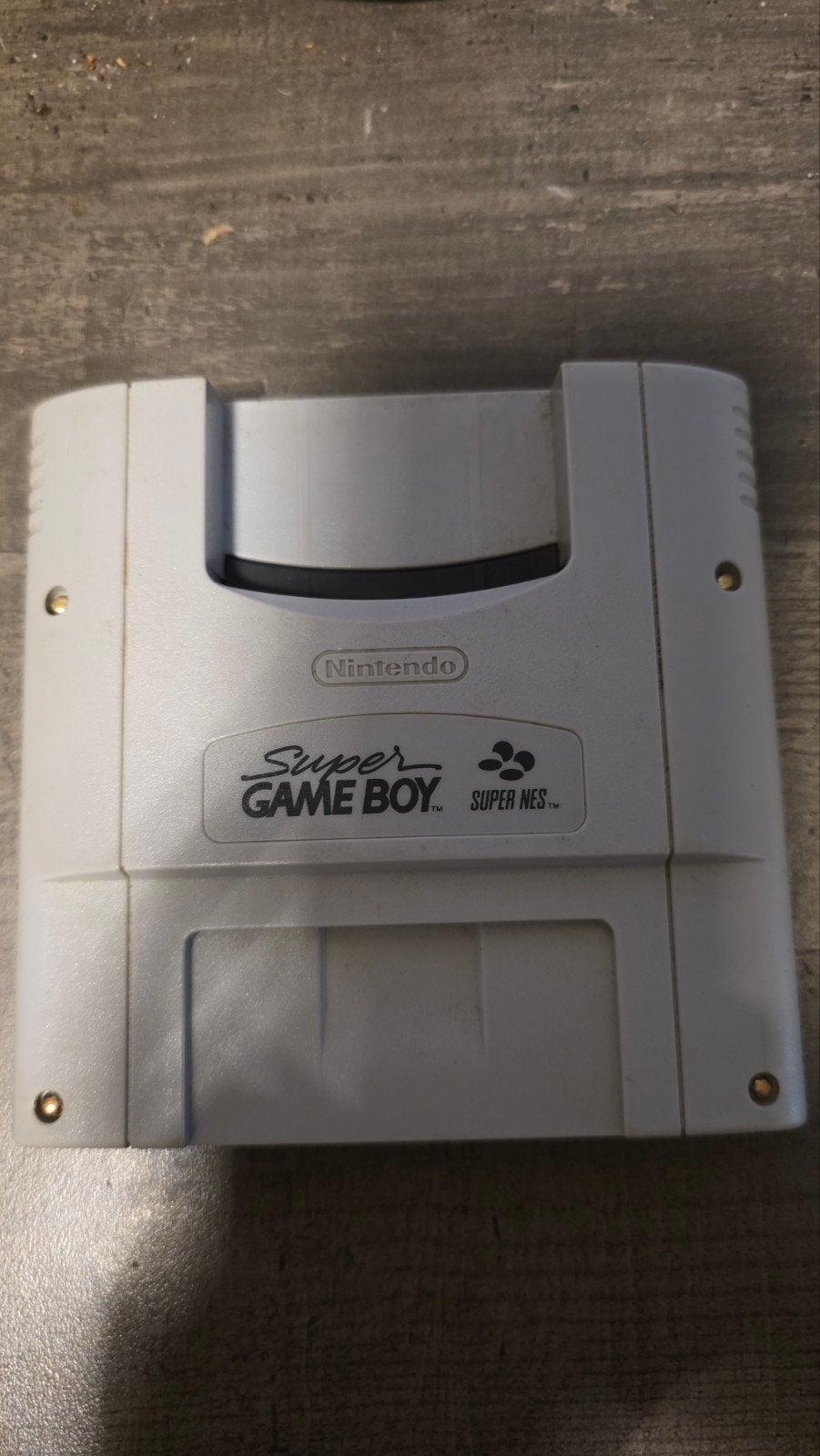 Super Game Boy adapter voor SNES - Speelt Game Boy spellen, Spelcomputers en Games, Ophalen of Verzenden, Gebruikt, Zonder controller