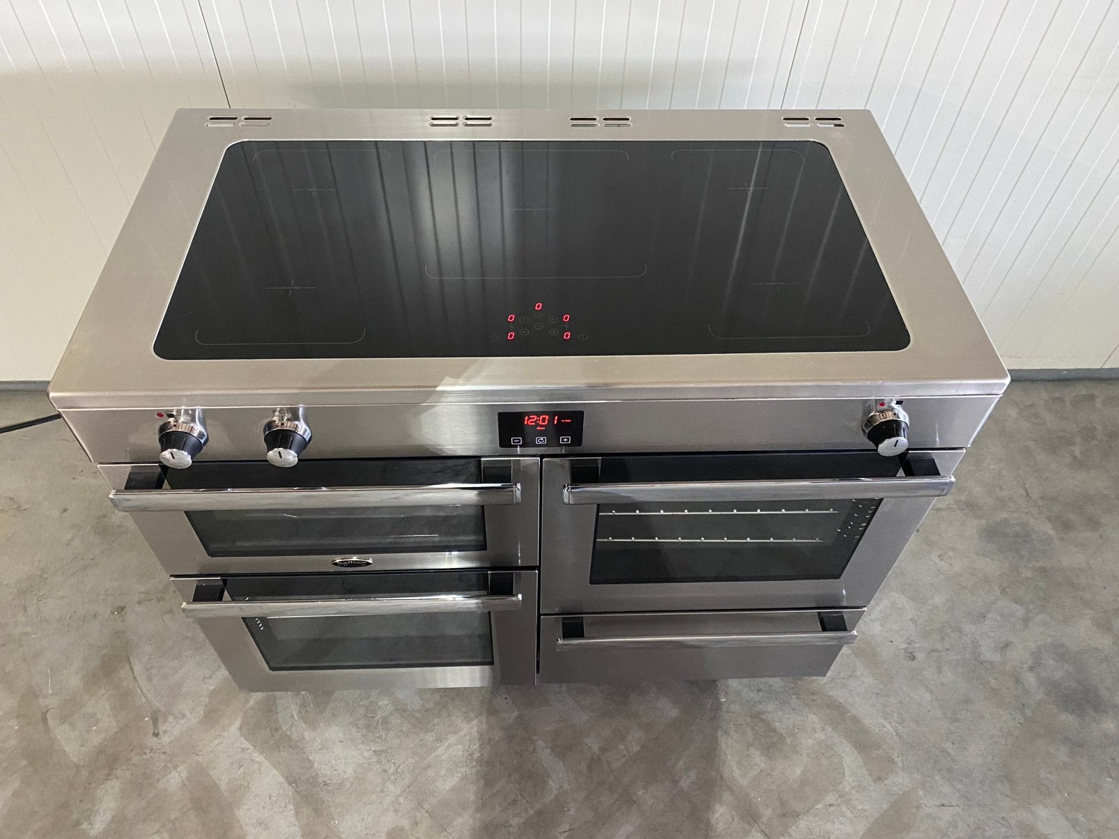 Prachtige belling inductke fornuis 110 cm breed