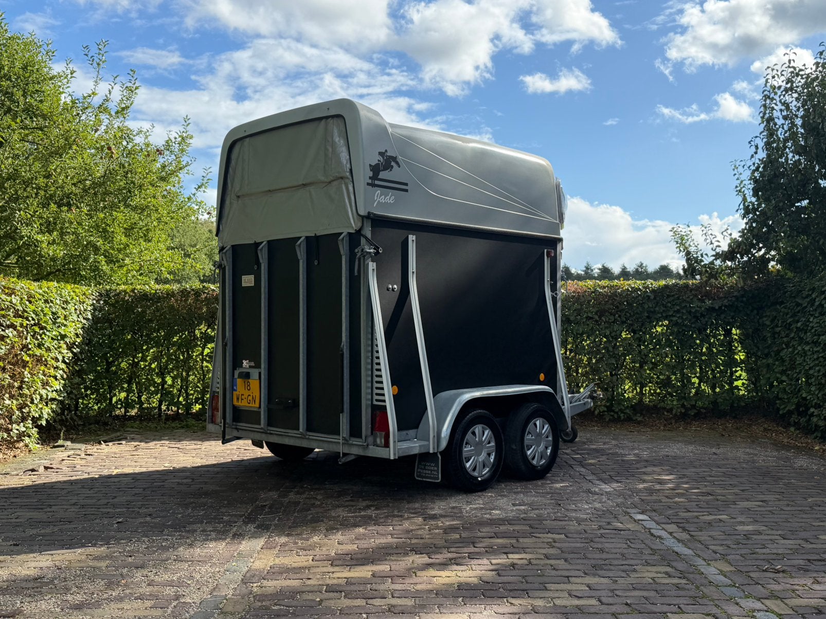 Top staat XXtrail aluminium bodem en zadelkamer, Ophalen, Zo goed als nieuw, 2-paards trailer, TT paardentrailers