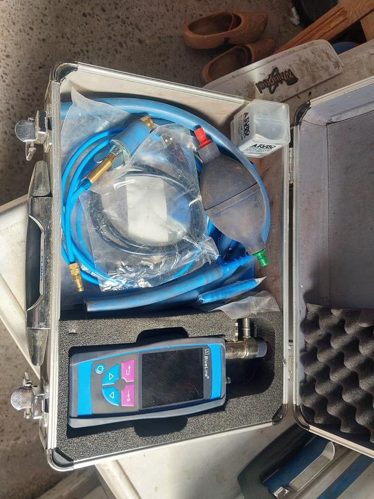 2x Euro Index S4601 ST Manometer -150 tot 150 hPa, Verzenden