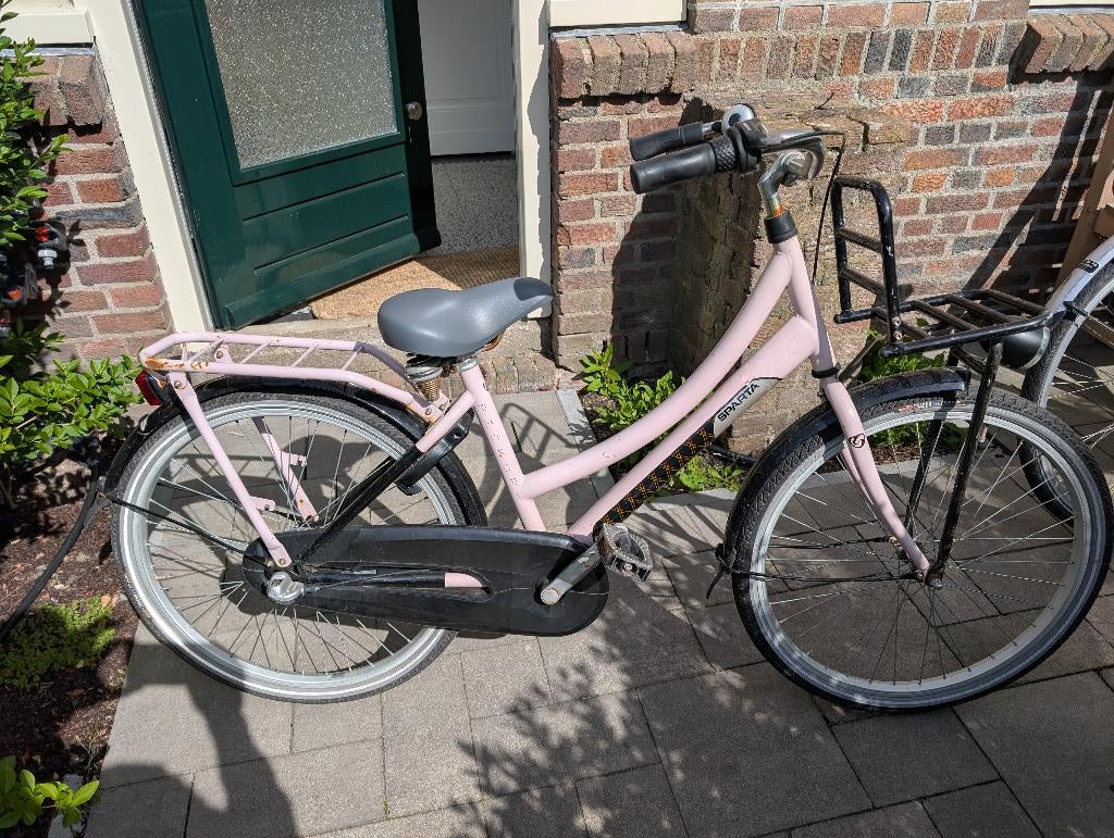 24 inch sparta pickup fiets, Fietsen en Brommers, Fietsen | Meisjes, Ophalen, Terugtraprem, Sparta pickup, Versnellingen