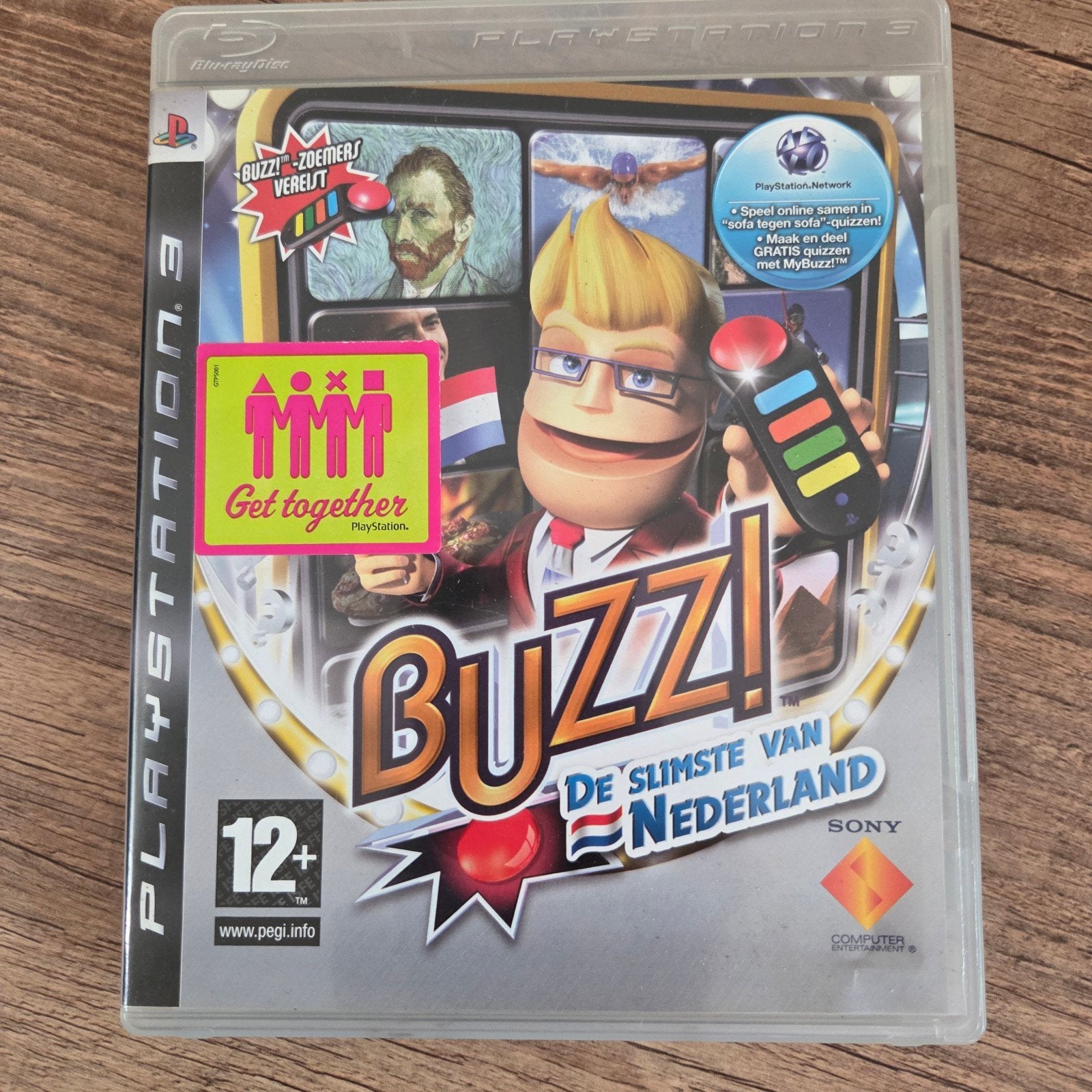 Buzz! De Slimste van Nederland - PlayStation 3, Gebruikt, Overige genres, Ophalen of Verzenden, Eén computer