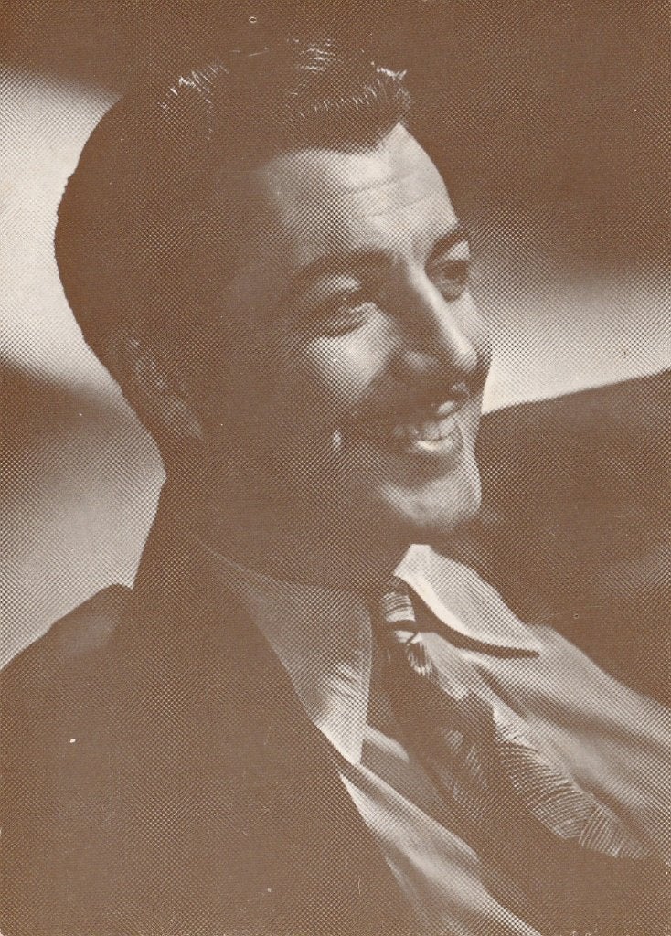 Kaart Robert Taylor, Ophalen of Verzenden, 1980 tot heden, Ongelopen, Sterren en Beroemdheden