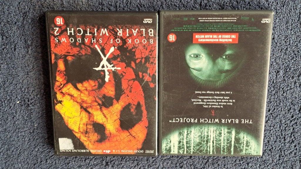The Blair witch Project 1 & 2, Vanaf 16 jaar, Ophalen of Verzenden, Zo goed als nieuw, Overige genres