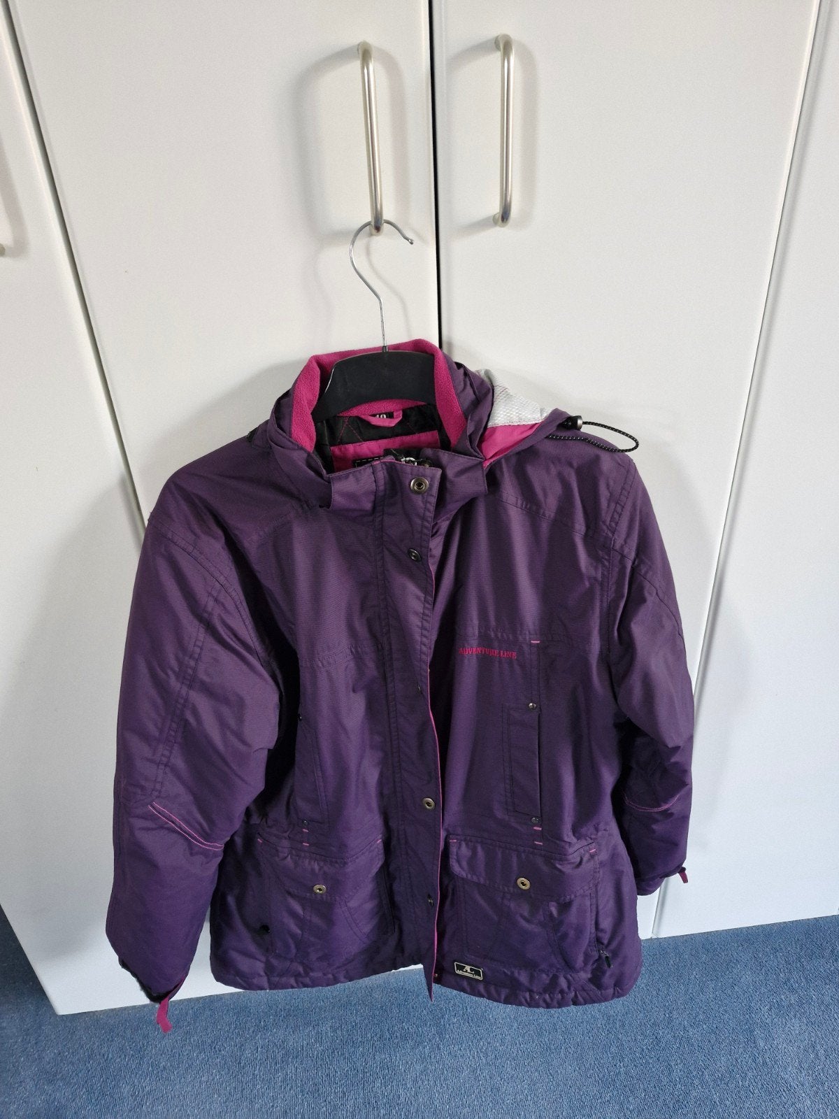 Adventure Line paarse jas maat 40, Kleding | Dames, Paars, Zo goed als nieuw, Adventure Line, Ophalen
