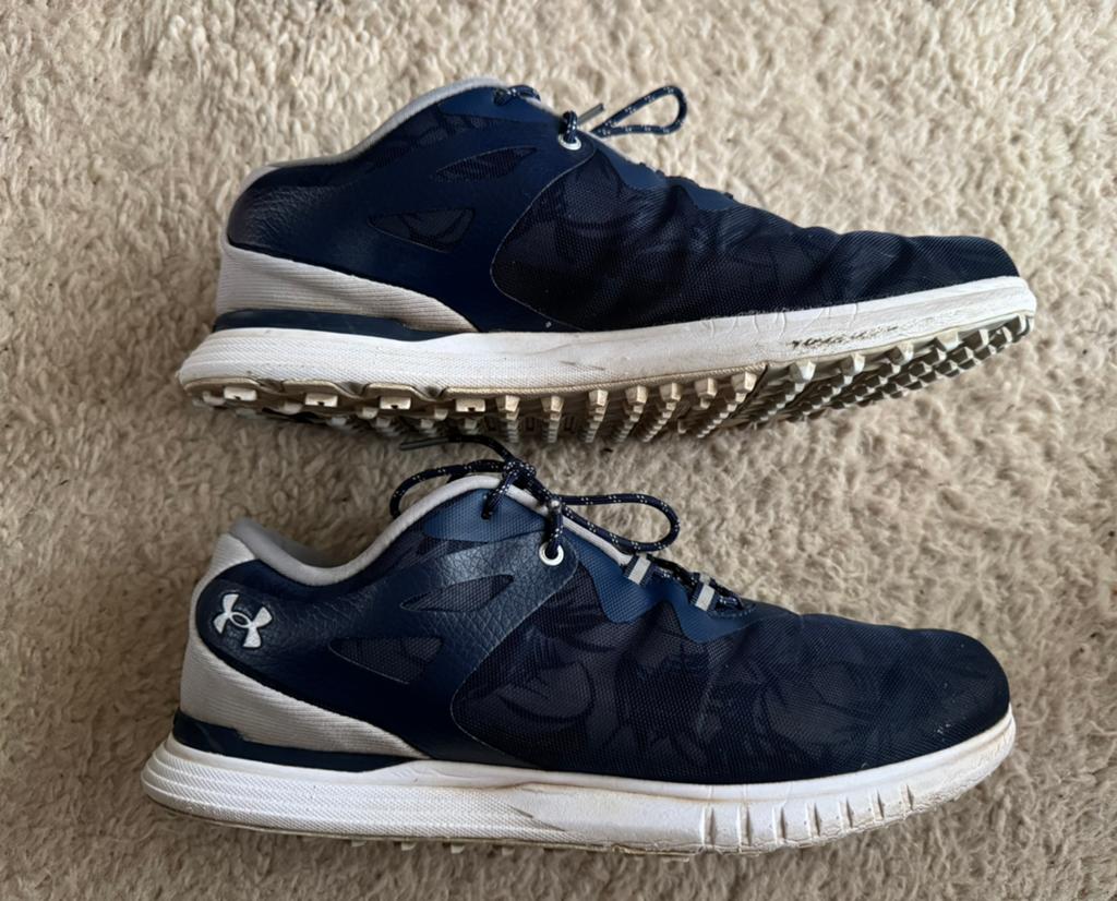 Under armour golfschoenen dames 41 blauw, Ophalen of Verzenden, Zo goed als nieuw, Schoenen