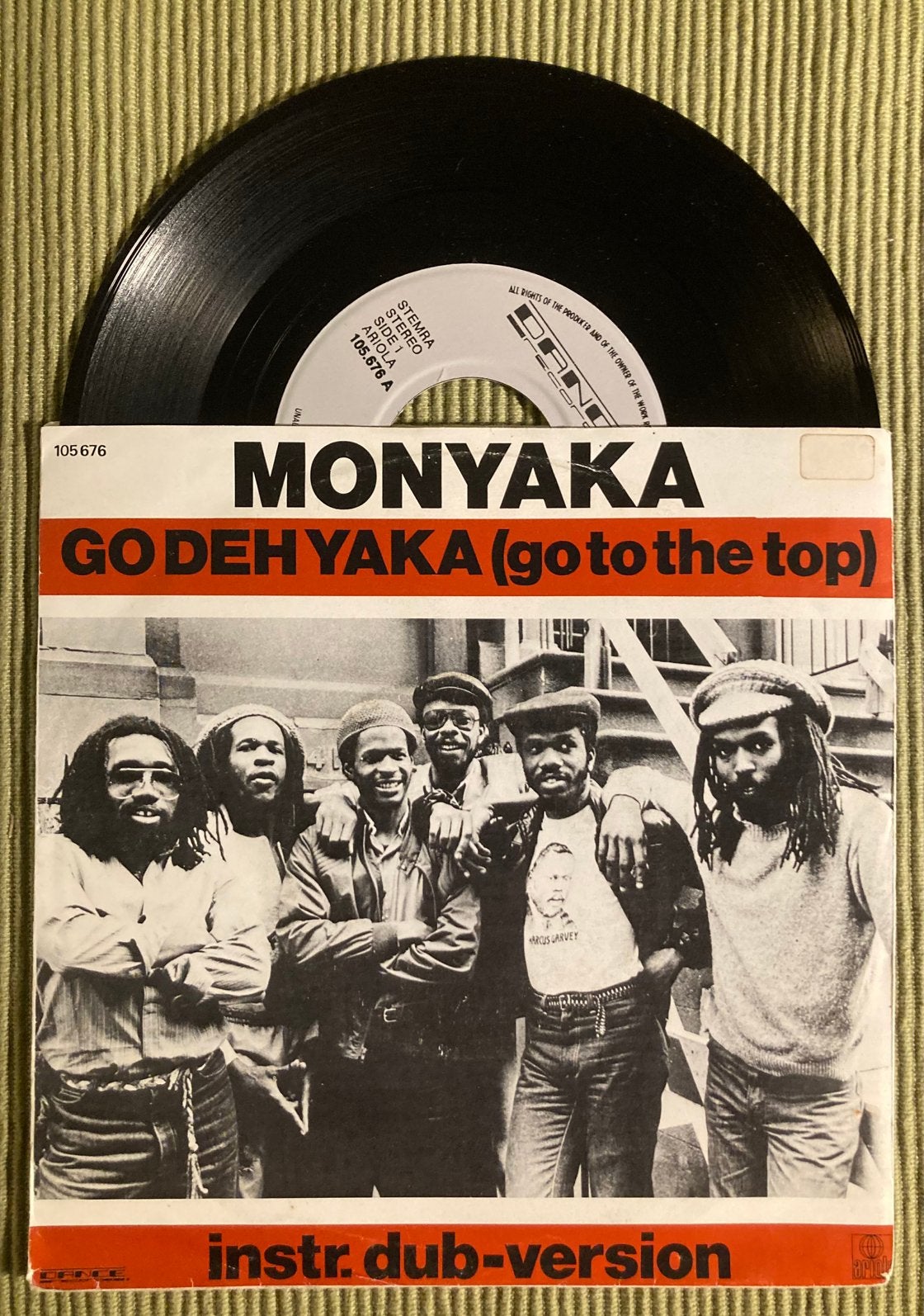 Vinyl single Monyaka - Go Deh Yaka, Gebruikt, 7 inch, Ophalen of Verzenden, Reggae en Ska