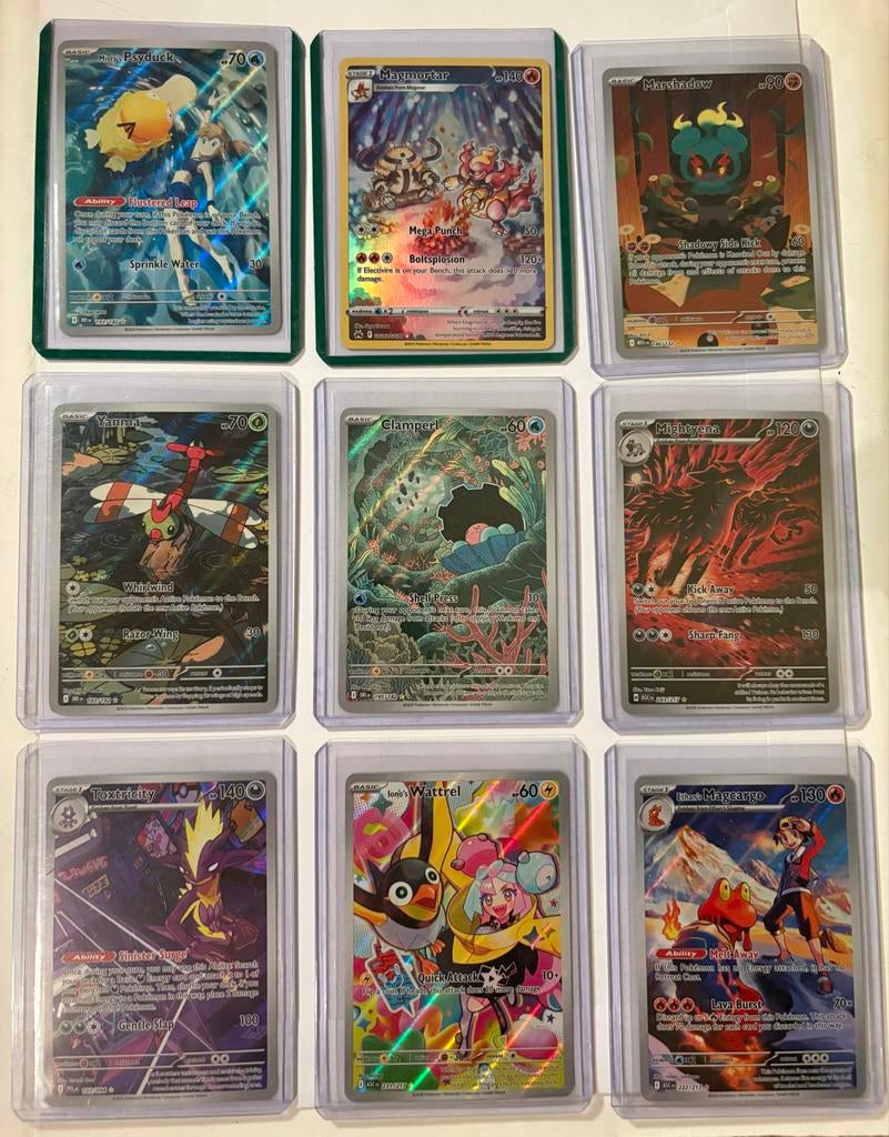 Pokémon TCG Kaarten perfect voor verzamelen en opsturen, Ophalen of Verzenden, Zo goed als nieuw, Meerdere kaarten, Foil