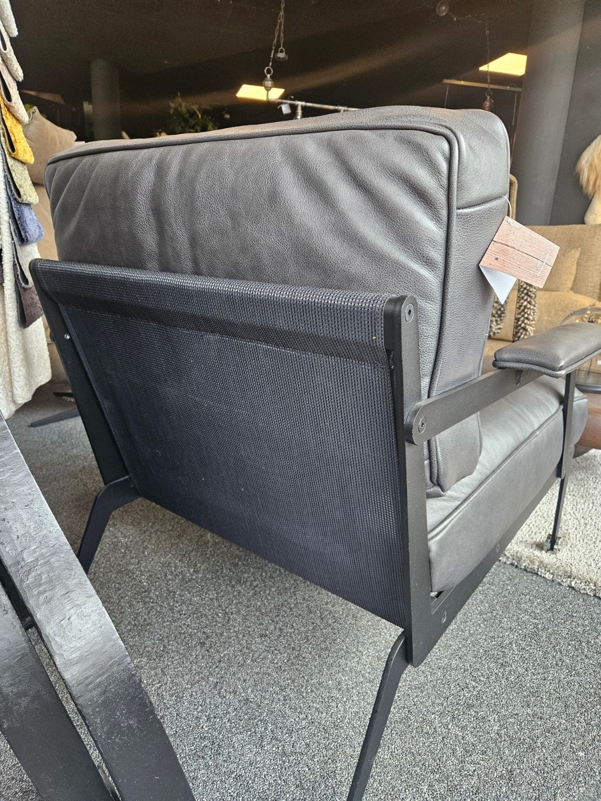 Leren fauteuil LAZIO passe-partout opruiming, Verzenden, Nieuw
