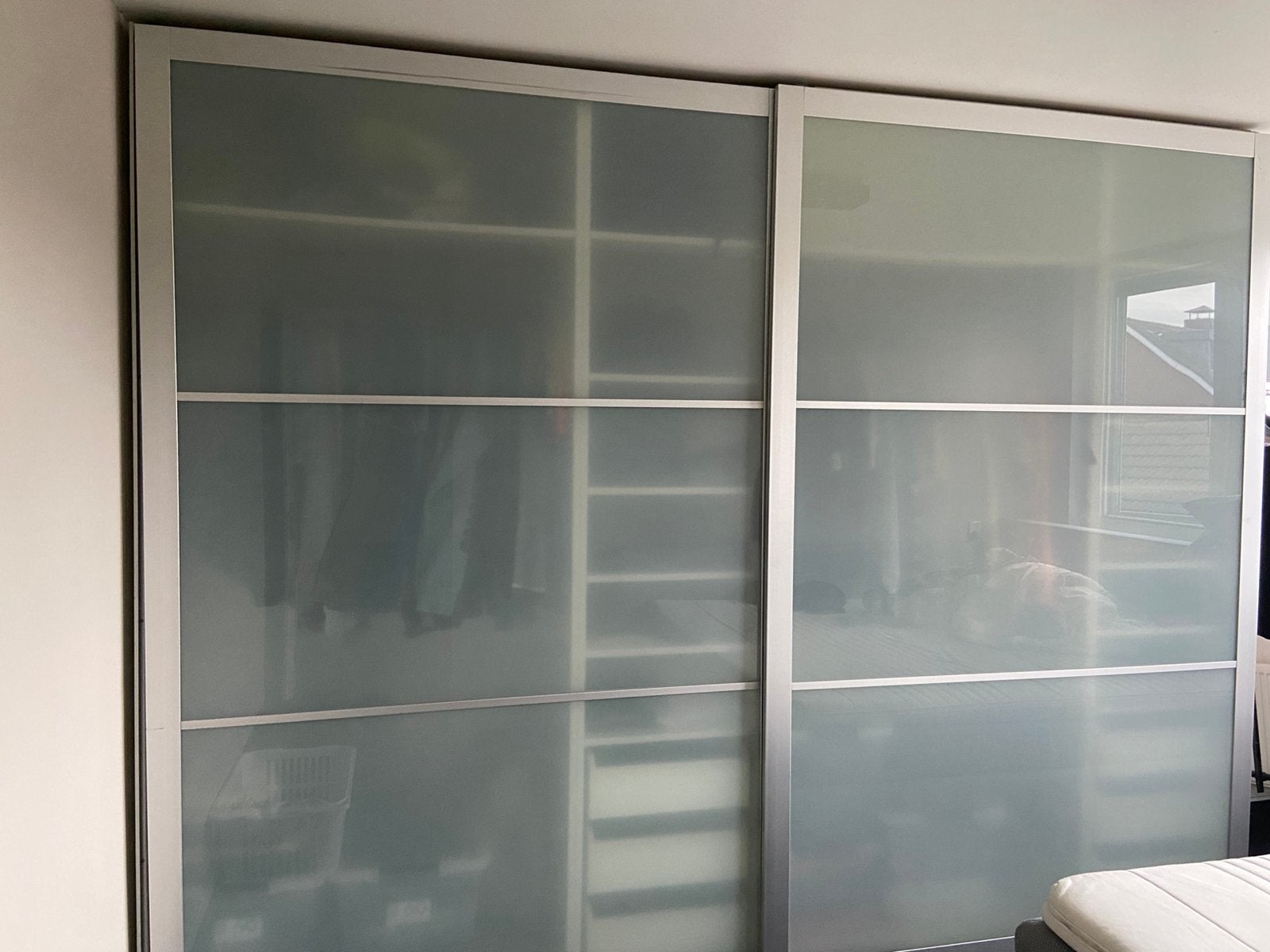 Te koop schuifdeuren Ikea Pax kast, Ophalen, Zo goed als nieuw, 50 tot 75 cm, 200 cm of meer