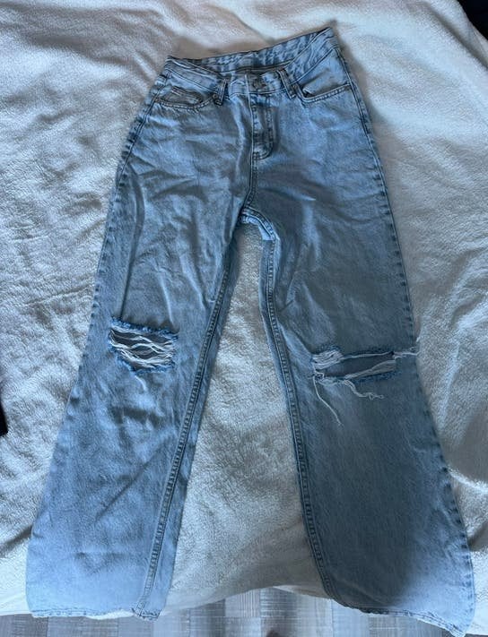 Ripped jeans dames, Ophalen of Verzenden, Nieuw, Blauw, W30 - W32 (confectie 38/40)