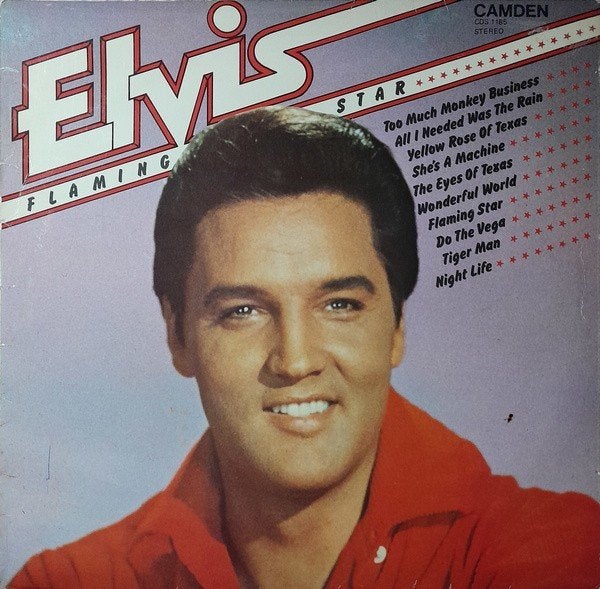 LP - Elvis* ‎– Flaming Star, Gebruikt, 1980 - 1989, Ophalen of Verzenden, Poprock